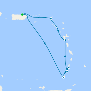 Windward Islands from San Juan