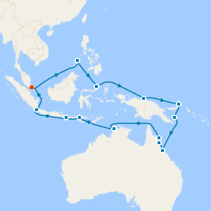 Singapore Stay & Legendary Coral Triangle & Great Barrier Reef