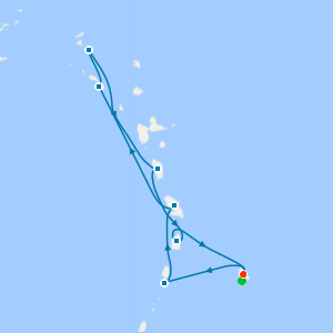 All Inclusive Sandals Royal & Eastern Caribbean from Bridgetown