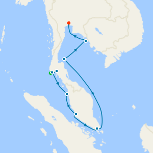 Thailand & Singapore from Phuket to Bangkok