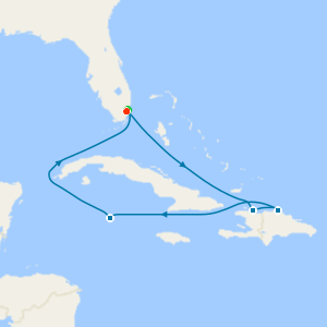 Western Caribbean from Miami with Stay