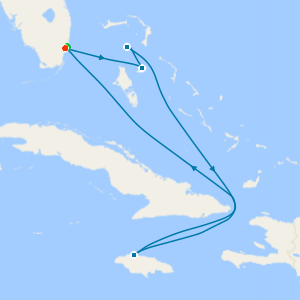 Western Caribbean from Miami with Stay