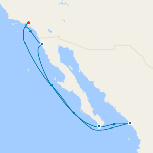 Mexican Riviera from Los Angeles with Stay