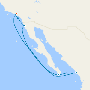 Mexican Riviera from Los Angeles with Stay
