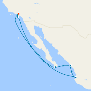 Mexican Riviera from Los Angeles with Stay
