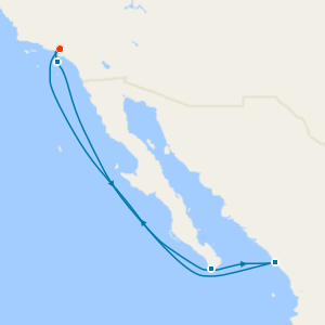 Mexican Riviera from Los Angeles with Stay