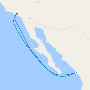 Mexican Riviera from Los Angeles with Stay