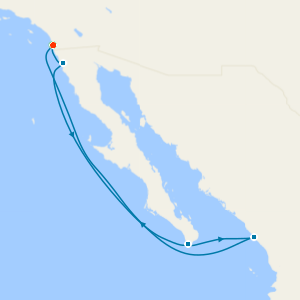 Mexican Riviera from San Diego with Stay