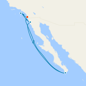 Mexican Riviera from San Diego with Stay