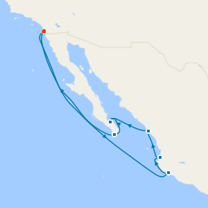Mexican Riviera & Sea of Cortez from San Diego with Stay