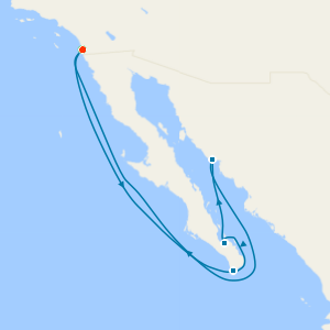 Baja Peninsula from San Diego with Stay
