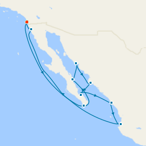 Historical Baja Peninsula from San Diego with Stay