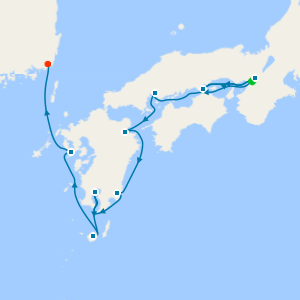 The Best of Japan from Osaka to Busan