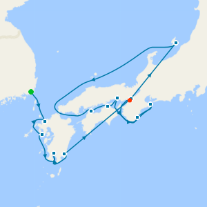 Authentic Japan from Busan to Osaka