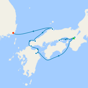 Treasures of Japan by Sea with Smithsonian Journeys from Osaka to Busan