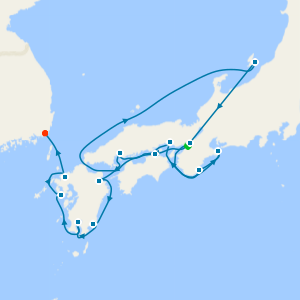 Authentic Japan from Osaka to Busan