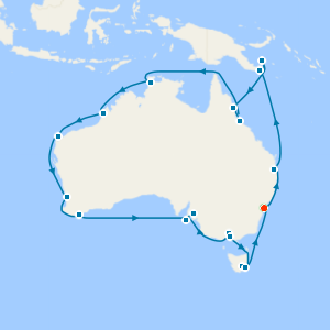 Sydney Stay, Hunter Valley Winelands & Legendary Australia Circumnavigation