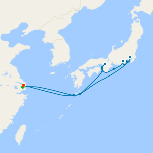 Gems of Japan from Shanghai with Stay 