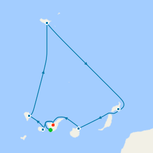 7 Nt Luxury Stay & Canary Islands Idyll Voyage from Tenerife
