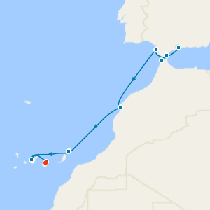 Morocco & Canary Islands with Malaga and Las Palmas Stays