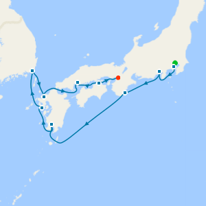 Grand Japan from Yokohama with Mt Fuji tour and stays