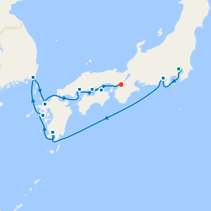 Grand Japan from Tokyo to Osaka with Stay