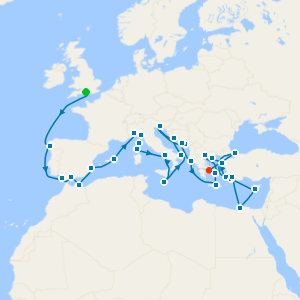 Islands & Bays of Italy, Croatia & Greece from Southampton