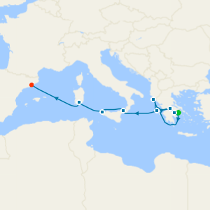 A Piece of Greece, a Slice of Sicily & the Corinth Canal from Athens with 3nt Stay & The Acropolis Private Tour