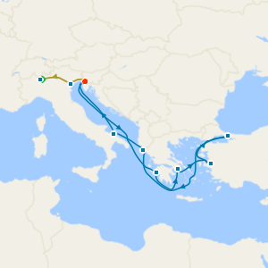 Lake Como & Venice Stays with Greece and Turkey Explorer