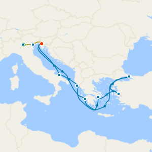 Lake Garda & Venice Stays with Greece and Turkey Explorer