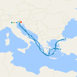 Lake Garda & Venice Stays with Greece and Turkey Explorer