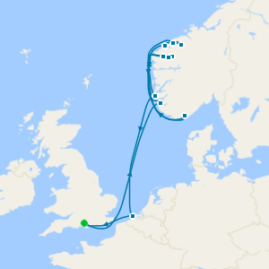 Norwegian Fjords cruise from Southampton