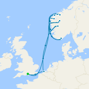Norwegian Fjords cruise from Southampton