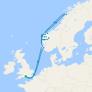Norwegian Fjords cruise from Southampton