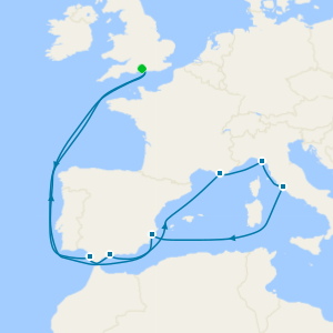 Western Med cruise from Southampton