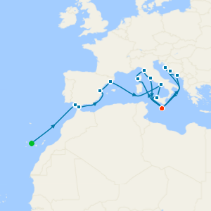 Med Adventure from Tenerife to Valletta