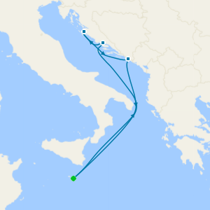 Central Mediterranean from Malta