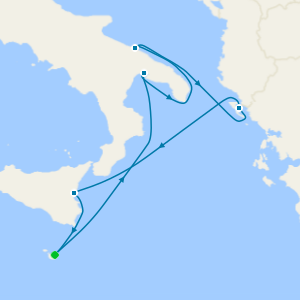Central Mediterranean from Malta