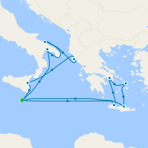 Central Mediterranean from Malta