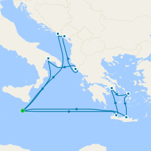Eastern Mediterranean from Malta