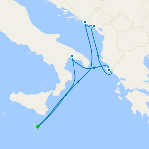 Central Mediterranean from Malta