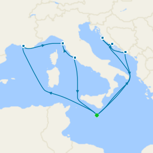 Central Mediterranean from Malta