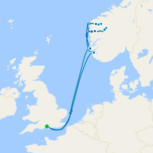Norwegian Fjords cruise from Southampton