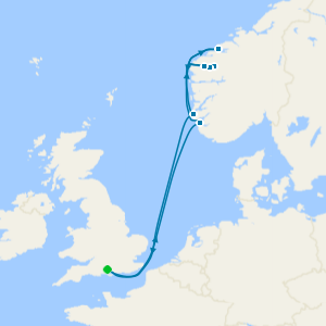Norwegian Fjords cruise from Southampton
