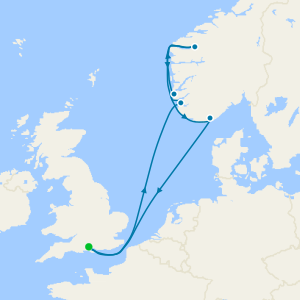 Norwegian Fjords cruise from Southampton