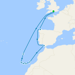 Spain, Portugal and Canary Islands cruise from Southampton