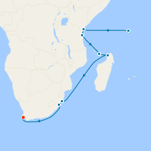 African Coastline Explorer from Seychelles to Cape Town with Stays