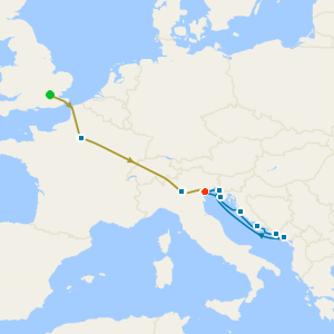 Paris, Lake Garda & Venice Island, Journey on The Venice Simplon-Orient-Express - Adriatic Icons Voyage & Venetian Treasures