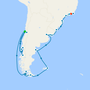Grand Captain Drake's Crossroads from Chile to Rio
