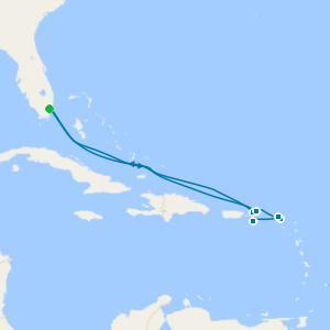 Tropical Island Havens from Miami